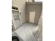 Small outdoor patio with deck, siding, and two entrances at 571 Goldstaff Ln, Charlotte, NC 28273