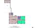 Detailed floor plan showcasing the layout of the home, including room dimensions and features at 6946 Woodstock Dr, Charlotte, NC 28210