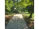 Scenic walkway with globe lamps winding through lush greenery and providing charming illumination to the community at 695 Knollcrest Ne Dr, Concord, NC 28025