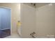 Bathroom with a tiled shower and vanity at 7320 Ritter Dr, Charlotte, NC 28270