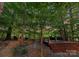 Stone yard with an outdoor seating area at 7798 Sand Trap Ln, Stanley, NC 28164