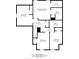Second floor plan featuring bedrooms and bathrooms at 8226 Gabon Ct, Charlotte, NC 28215