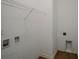 Well-lit laundry room with shelving and convenient hookups at 8226 Gabon Ct, Charlotte, NC 28215
