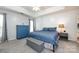 Charming bedroom featuring a tray ceiling and bright natural light at 12328 Jessica Pl, Charlotte, NC 28269