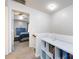 Hallway at top of stairs leads to bedroom at 12328 Jessica Pl, Charlotte, NC 28269