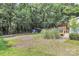 Spacious backyard with a storage shed and screened porch, offering a private and functional outdoor area at 1310 Glasscock Rd, Rock Hill, SC 29730