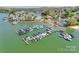 Picturesque community marina offering boat slips, lake access, and convenient parking at 16527 Woolwine Rd, Charlotte, NC 28278