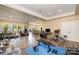 Large basement features multiple activity areas and exterior views at 17719 Springwinds Dr, Cornelius, NC 28031