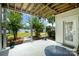 Outdoor patio with a lake view, perfect for relaxing, entertaining, or enjoying the scenery at 17719 Springwinds Dr, Cornelius, NC 28031