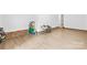 Unfinished basement showing brick wall, a clean concrete floor, and a blank canvas for future projects at 221 Reliance Rd, Kings Mountain, NC 28086