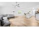 Open-concept space with modern floors, neutral decor, and ample natural light at 221 Reliance Rd, Kings Mountain, NC 28086