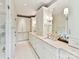 Bathroom with double sinks, vanity, and ample cabinet space at 2526 Sherwood Ave, Charlotte, NC 28207