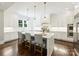 Bright, open kitchen with a large center island, stainless appliances and plenty of cabinet storage at 431 Wonderwood Dr, Charlotte, NC 28211