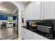 Close up of a coffee bar area in the kitchen featuring a view to another room at 537 Lakeview Dr, Mcadenville, NC 28101
