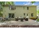 The backyard features a patio, offering a great spot for outdoor seating and relaxation, perfect for enjoying the fresh air at 6935 Woodstock Dr, Charlotte, NC 28210