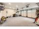 Spacious three-car garage with ample storage space and organization systems at 7810 Leisure Ln, Huntersville, NC 28078