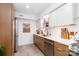 Modern kitchen featuring stainless steel appliances, sleek cabinets, and stylish décor at 10209 Green Tee Ln, Charlotte, NC 28277