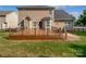 Spacious back deck perfect for outdoor entertaining and relaxation at 1090 Mclaren Dr, Belmont, NC 28012