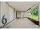 Carport with concrete floors and storage at 1116 Crestview Dr, Salisbury, NC 28146