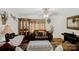Well appointed living room featuring stylish decor, hardwood floors and vintage accents at 1116 Crestview Dr, Salisbury, NC 28146