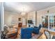 Bright living room with hardwood floors and multiple doorways at 1282 W Hwy 27 Hwy, Lincolnton, NC 28092