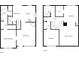 Floorplan showing the layout of the first and second floors at 1573 Maypine Commons Way, Rock Hill, SC 29732