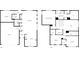 Detailed floor plan showcasing the layout of the home, including bedrooms, bathrooms, and living areas at 1680 Trentwood Dr, Fort Mill, SC 29715