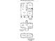Detailed floor plan layout of the property, showing the arrangement of rooms and spaces at 1826 Hall Ave, Charlotte, NC 28205