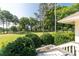 Scenic view of a golf course from the property, featuring lush greenery, mature trees, and a serene atmosphere at 22 Honeysuckle Ln, Clover, SC 29710