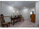 Upstairs hallway area is decorated with two chairs, a small console table and two lamps at 250 Winford Rd, Troutman, NC 28166