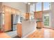 Bright kitchen with stainless steel appliances and plenty of cabinet space at 2695 Queens Rd, Lincolnton, NC 28092