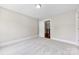 Neutral-toned bedroom with plush carpeting, features views to another level at 2857 Scarborough Ct, Gastonia, NC 28054