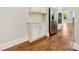 Kitchen features white cabinets, stainless appliances and granite countertops at 2857 Scarborough Ct, Gastonia, NC 28054