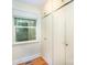 Bedroom closet with built in cabinets and a window that lets in natural light at 409 Edgewood Ct, Lancaster, SC 29720