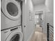 Convenient second floor laundry area with modern Whirlpool washer and dryer units at 5006 Tiny Ln, Charlotte, NC 28203