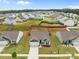 Expansive aerial view showcases this lovely single-Gathering home with manicured lawn and long driveway at 5314 Upton Pl, Charlotte, NC 28215