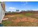 A spacious backyard with a wooden fence at 5314 Upton Pl, Charlotte, NC 28215