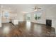 Inviting living space featuring hardwood floors, a modern kitchen, and lots of natural light at 732 Altamonte Dr, Clover, SC 29710