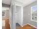 Walk-in closet featuring ample storage space and a window, offering an organized area for clothing at 10446 Trolley Run Dr, Cornelius, NC 28031