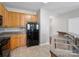 Kitchen showcases ample cabinet space and modern appliances at 10446 Trolley Run Dr, Cornelius, NC 28031
