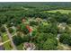A beautiful residential area with lush green trees and well-maintained properties creating an inviting neighborhood at 1256 Canseco Ln, Hickory, NC 28602