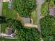 Aerial view of the home, yard, driveway, and neighborhood at 1256 Canseco Ln, Hickory, NC 28602