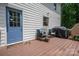 Spacious back deck with outdoor seating and a grill at 1256 Canseco Ln, Hickory, NC 28602