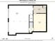Basement floor plan featuring garage, laundry room, recreational room, storage, hall and stairs at 1256 Canseco Ln, Hickory, NC 28602