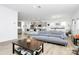 Open concept living area with kitchen, dining, and living room at 13140 Sudwick Ln, Charlotte, NC 28278