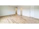 An open bedroom features an ensuite bathroom and closet at 1323 Mifflin Ln, Dallas, NC 28034