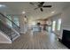 Open-concept living space connecting the living room, kitchen, and dining area, perfect for entertaining at 1459 Mocksville Hwy # 19, Statesville, NC 28625
