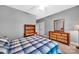 Bedroom with a desk, shelving, and light-colored walls at 1600 Buckland Ct, Indian Land, SC 29707