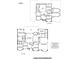 Detailed floor plan showcasing the layout of this two-story home, including bedroom and living spaces at 2300 Richardson Dr, Charlotte, NC 28211