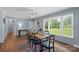 Light and bright dining room with ceiling fan and windows providing lots of natural light at 2536 Cambridge Dr, Lancaster, SC 29720